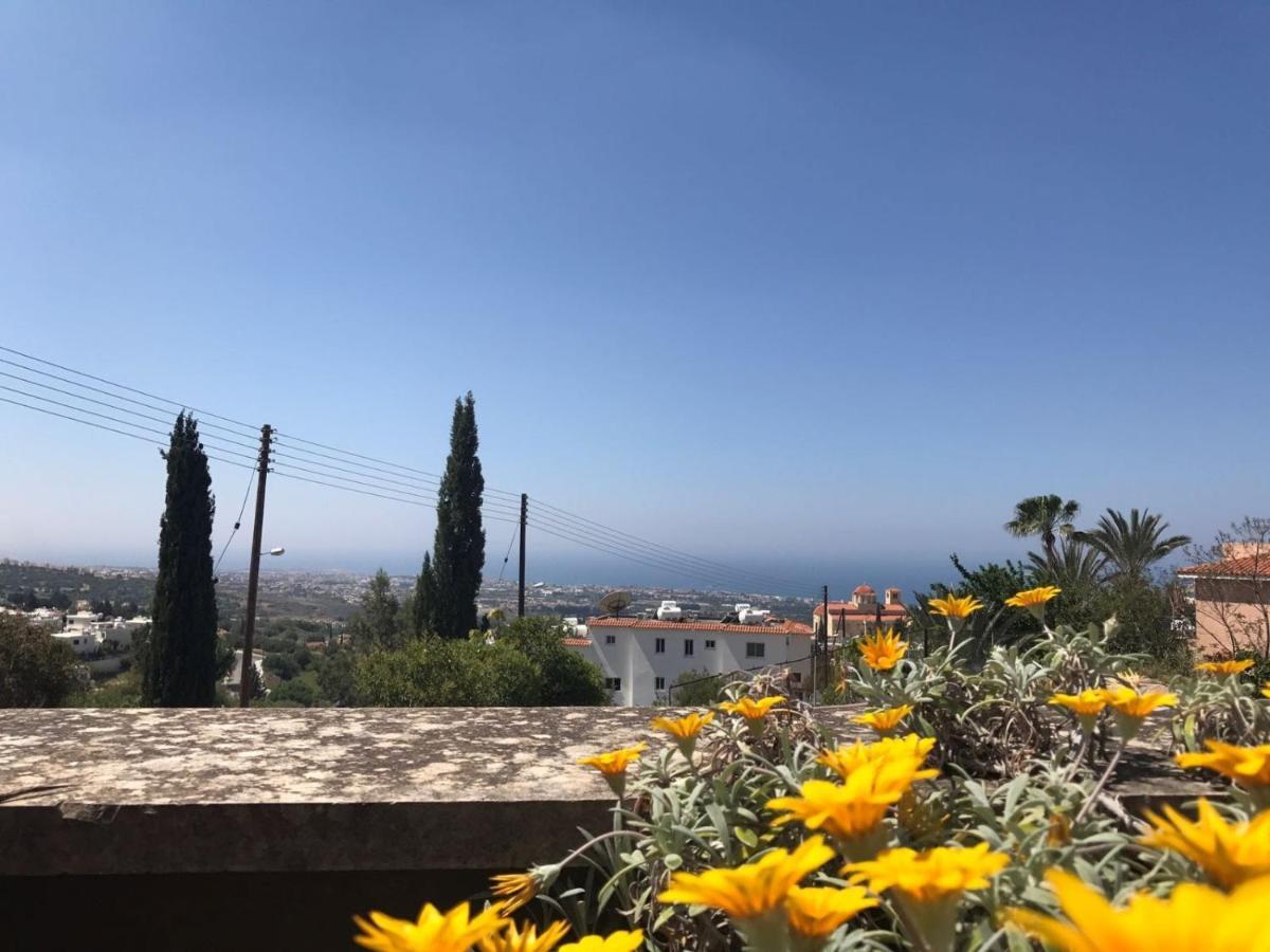 Tala Hills Sea View Apartment Paphos Eksteriør bilde