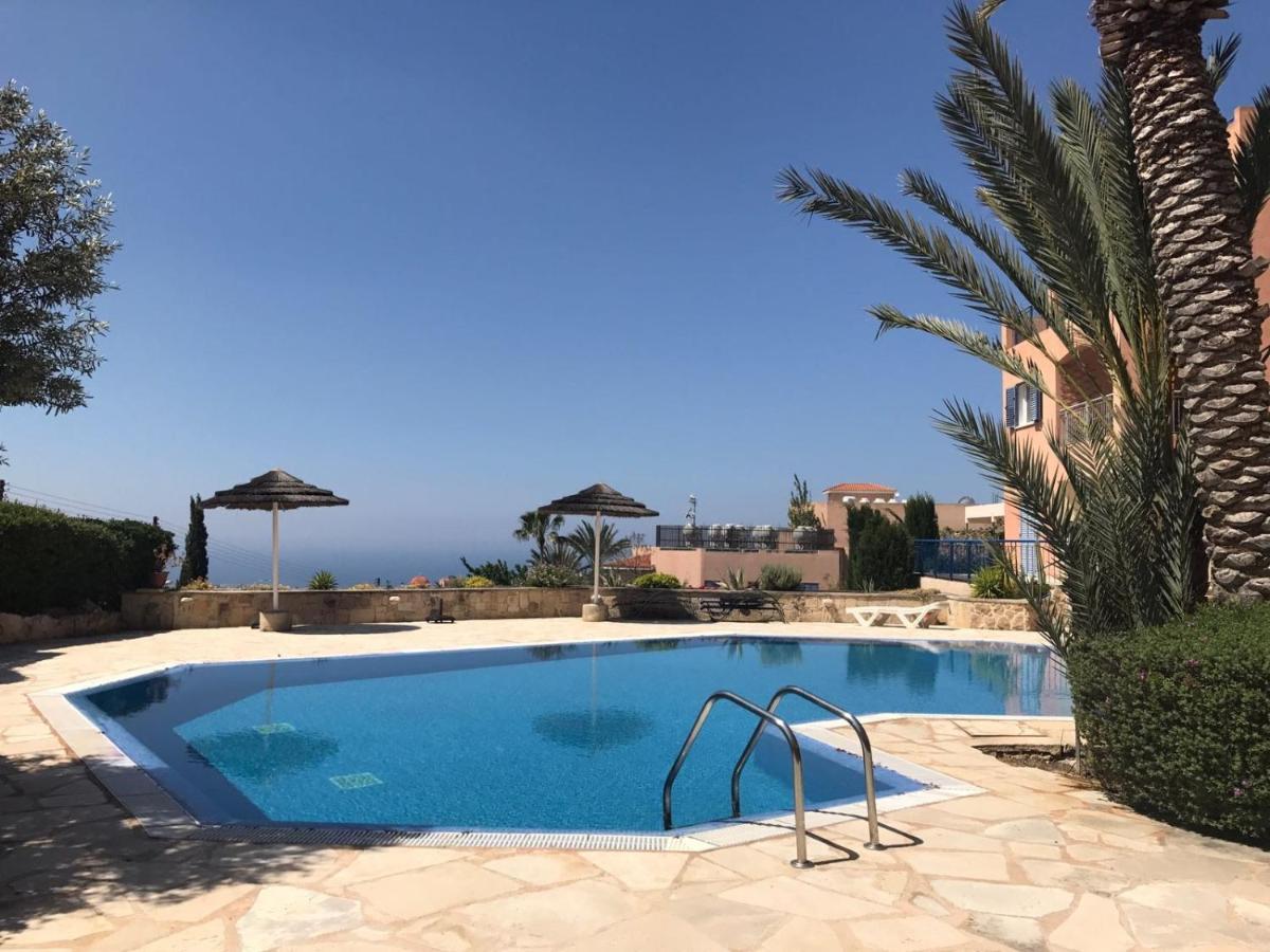 Tala Hills Sea View Apartment Paphos Eksteriør bilde